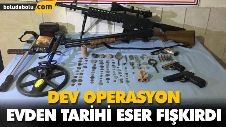 TARİHİ ESER YAKALANDI