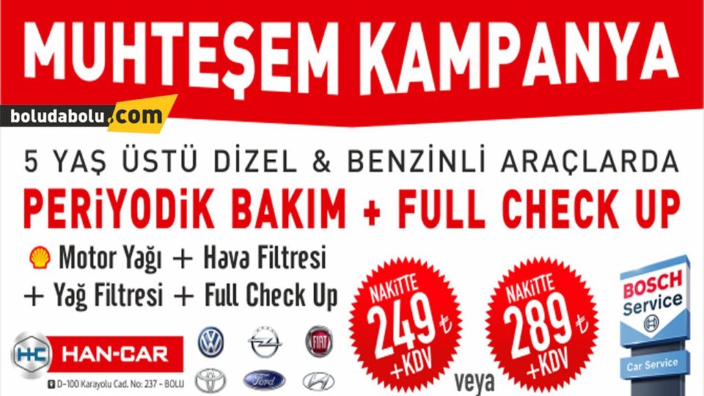 HAN-CAR Otomotiv’den kampanya HAN-CAR Otomotiv’den kampanya
