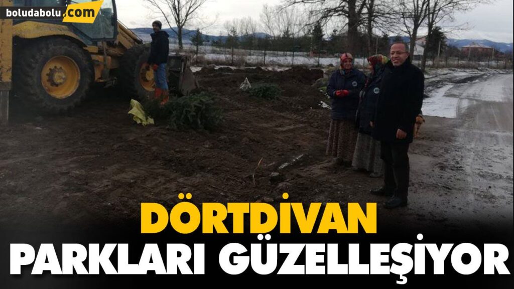 DÖRTDİVAN PARKLARI GÜZELLEŞİYOR DÖRTDİVAN PARKLARI GÜZELLEŞİYOR