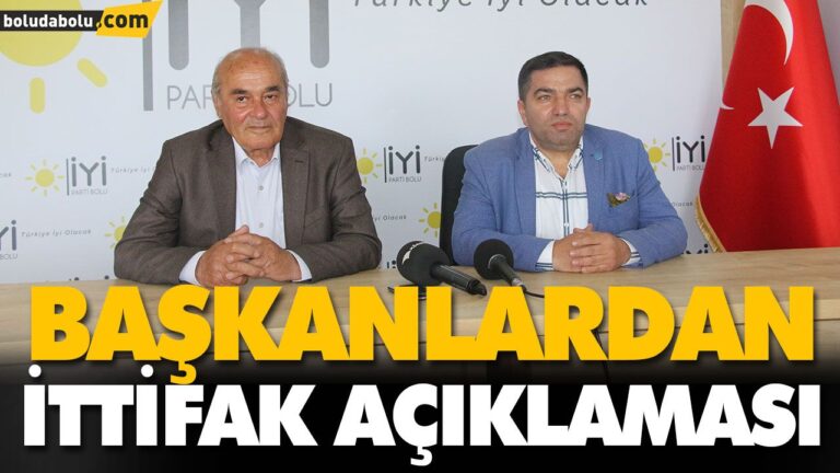 BAŞKANLARDAN İTTİFAK AÇIKLAMASI