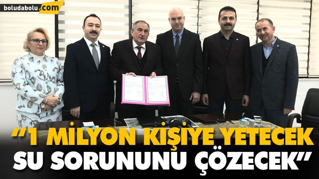 “1 MİLYON KİŞİYE YETECEK SU SORUNUNU ÇÖZECEK” “1 MİLYON KİŞİYE YETECEK SU SORUNUNU ÇÖZECEK”
