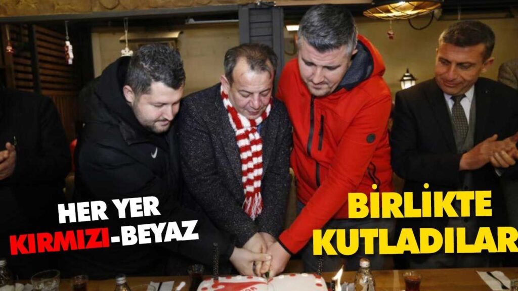 Boluspor’un yeni yaşını taraftarlar ile birlikte kutladı Boluspor’un yeni yaşını taraftarlar ile birlikte kutladı