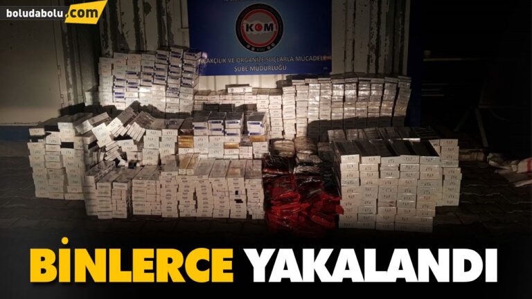 BİNLERCE YAKALANDI