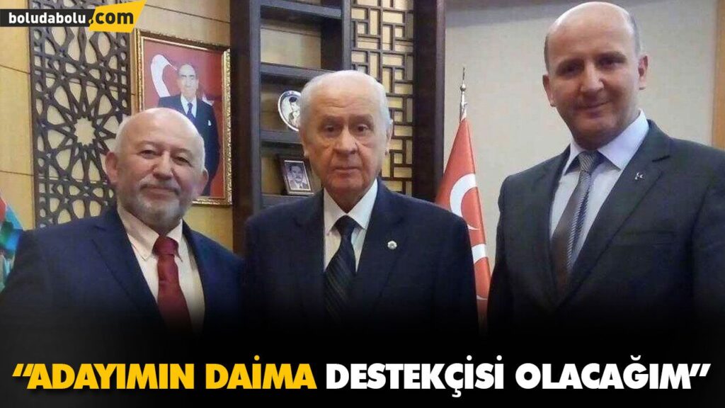 “ADAYIMIN DAİMA DESTEKÇİSİ OLACAĞIM” “ADAYIMIN DAİMA DESTEKÇİSİ OLACAĞIM”