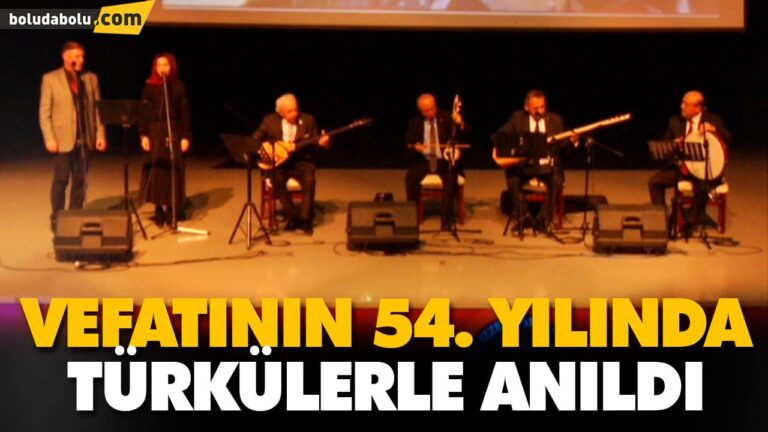 MUZAFFER SARISÖZEN AİBÜ’DE ANILDI