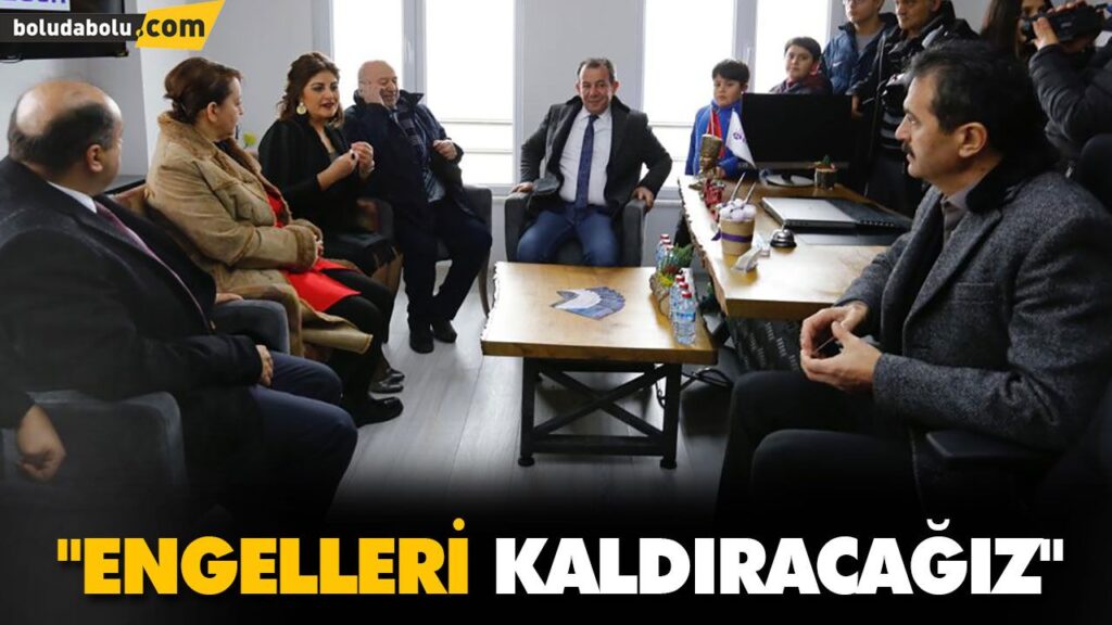 “ENGELLERİ KALDIRACAĞIZ” “ENGELLERİ KALDIRACAĞIZ”