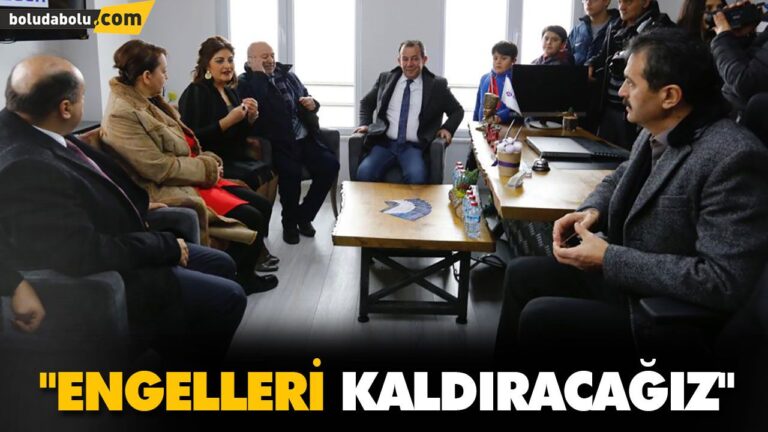 “ENGELLERİ KALDIRACAĞIZ”