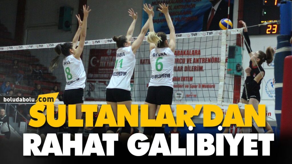 SULTANLAR’DAN RAHAT GALİBİYET SULTANLAR’DAN RAHAT GALİBİYET