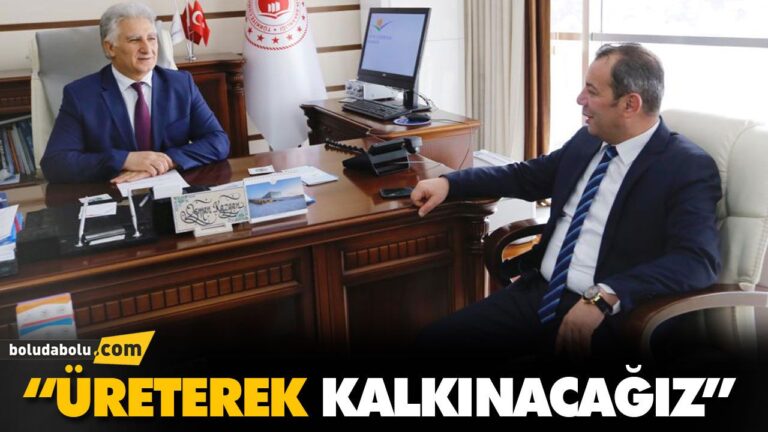 “ÜRETEREK KALKINACAĞIZ”