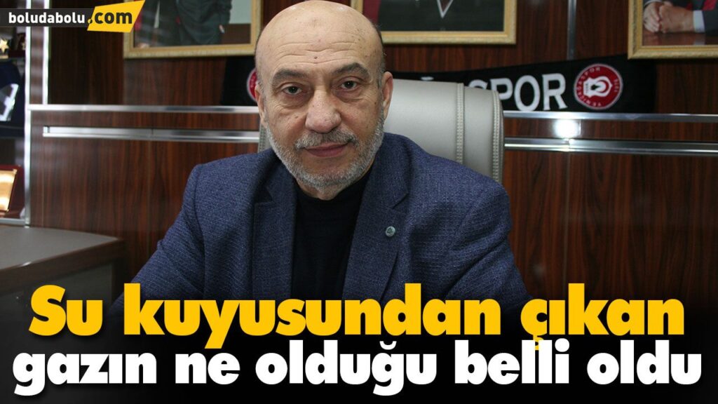 Sondaj çalışmasında çıkan gazın ne olduğu belli oldu Sondaj çalışmasında çıkan gazın ne olduğu belli oldu
