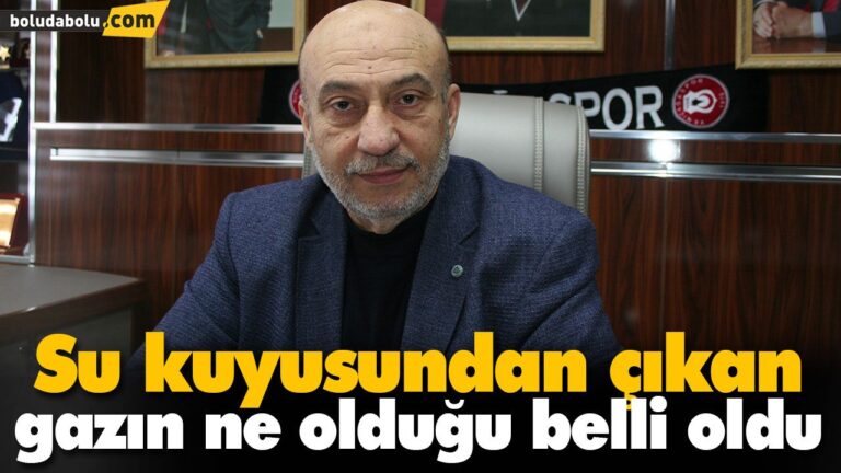 Sondaj çalışmasında çıkan gazın ne olduğu belli oldu