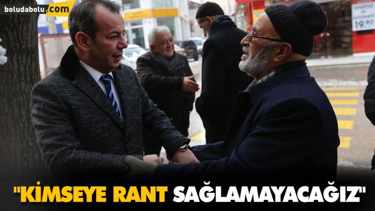 “KİMSEYE RANT SAĞLAMAYACAĞIZ”