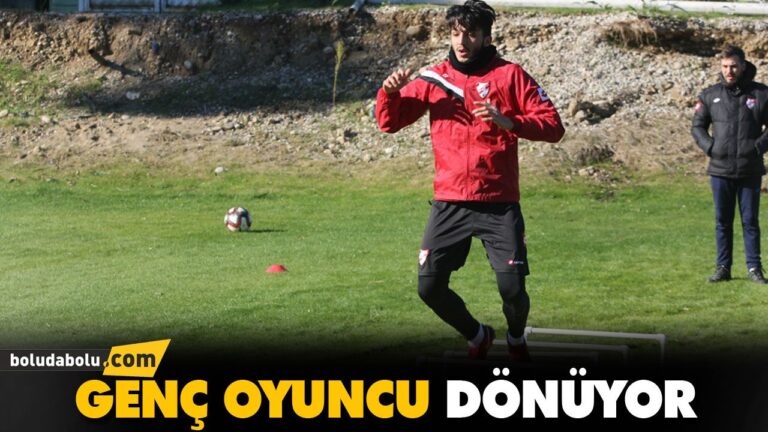 GENÇ OYUNCU DÖNÜYOR