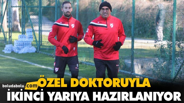 ÖZEL DOKTORUYLA İKİNCİ YARIYA HAZIRLANIYOR