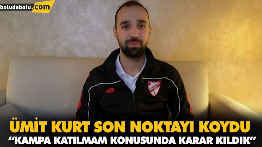ÜMİT KURT SON NOKTAYI KOYDU ÜMİT KURT SON NOKTAYI KOYDU