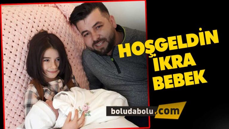 İlker ve Dilek Aytar çiftinin bebekleri İkra…