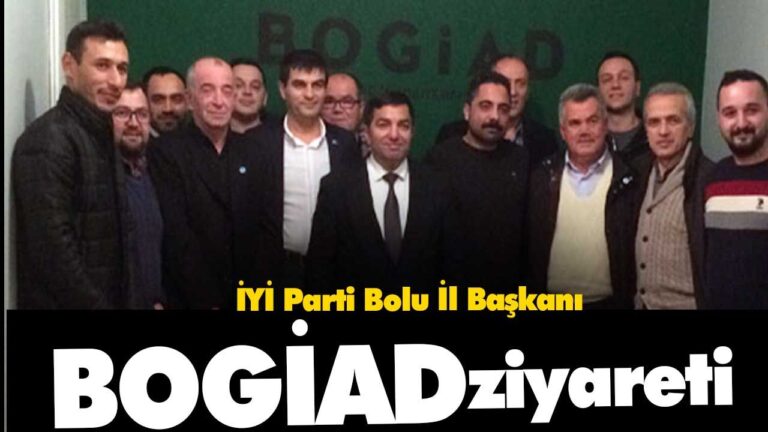İYİ Parti’den BOGİAD’a ziyaret