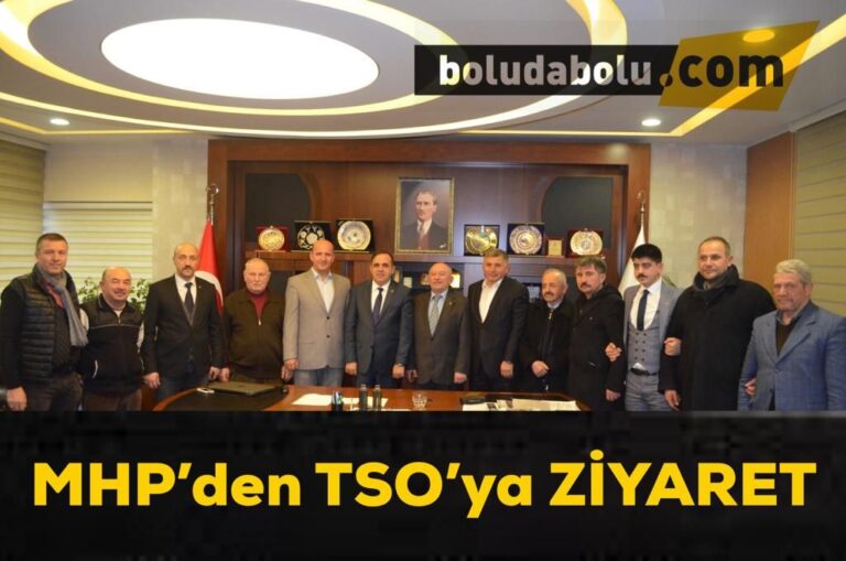 MHP’den TSO’ ya ZİYARET