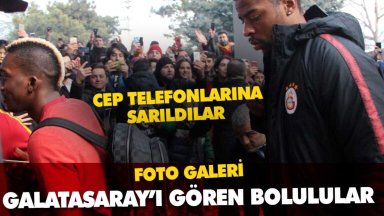 BOLUSPOR-GALATASARAY TÜRKİYE KUPASI…