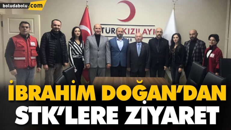 İBRAHİM DOĞAN’DAN STK’LERE ZİYARET