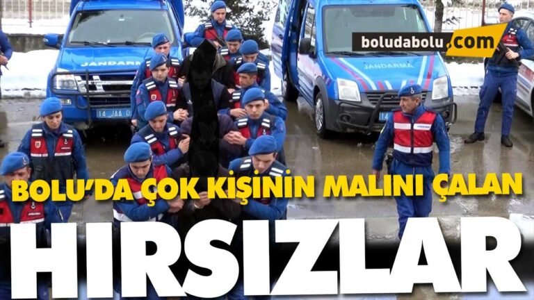 BOLU’DA HIRSIZLIK!