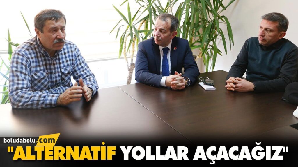 “ALTERNATİF YOLLAR AÇACAĞIZ” “ALTERNATİF YOLLAR AÇACAĞIZ”