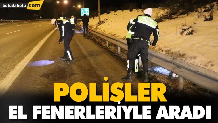 POLİS YOLDA UYUŞTURUCU ARADI