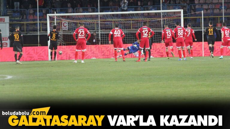 GALATASARAY VAR’LA KAZANDI