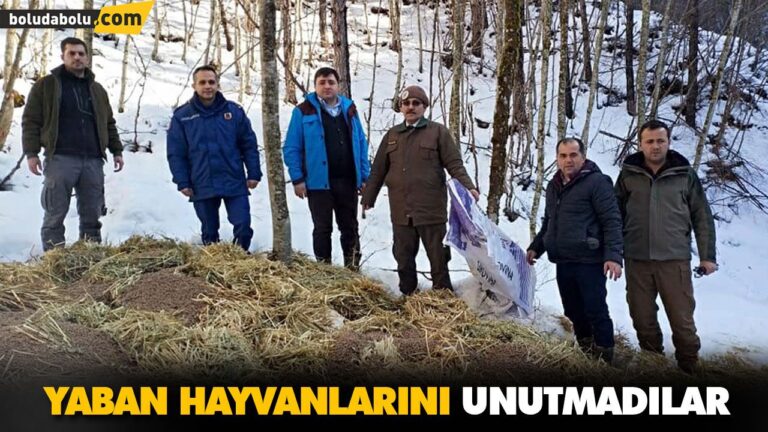 YABAN HAYVANLARINI UNUTMADILAR