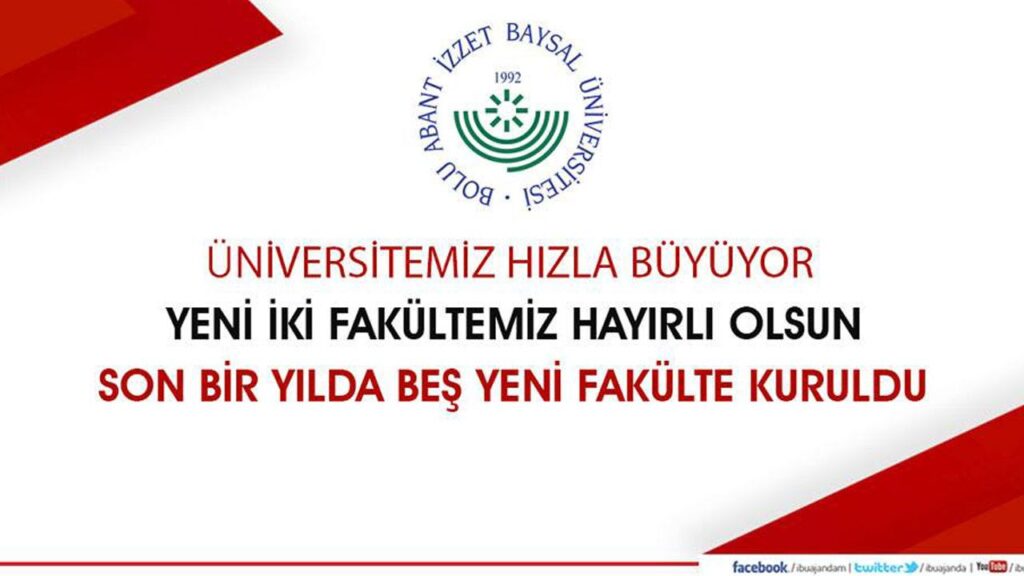 BAİBÜ’ye 2 yeni fakülte BAİBÜ’ye 2 yeni fakülte