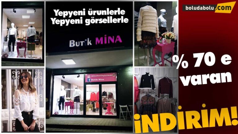 BUTİK MİNA | BOLU