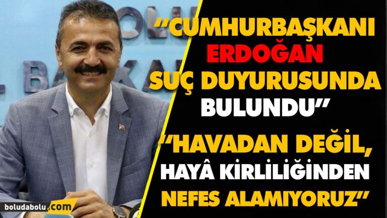 “HAVADAN DEĞİL, HAYÂ KİRLİLİĞİNDEN NEFES ALAMIYORUZ”