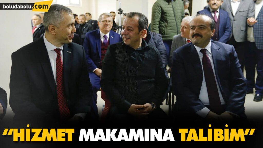 “HİZMET MAKAMINA TALİBİM” “HİZMET MAKAMINA TALİBİM”
