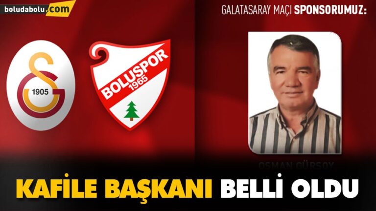 KAFİLE BAŞKANI BELLİ OLDU
