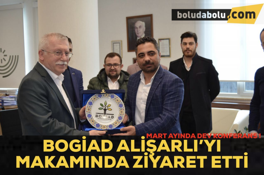 BOGİAD BAİBÜ REKTÖRÜ PROF. DR. MUSTAFA ALİŞARLI’YI MAKAMINDA ZİYARET ETTİ BOGİAD BAİBÜ REKTÖRÜ PROF. DR. MUSTAFA ALİŞARLI’YI MAKAMINDA ZİYARET ETTİ