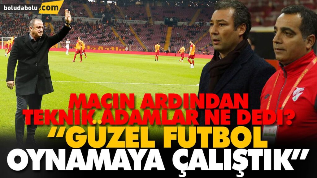 “GÜZEL BİR FUTBOL OYNAMAYA ÇALIŞTIK” “GÜZEL BİR FUTBOL OYNAMAYA ÇALIŞTIK”