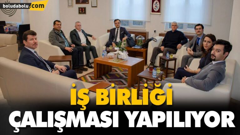 İŞ BİRLİĞİ ÇALIŞMASI YAPILIYOR