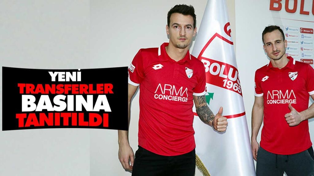 YENİ TRANSFERLER BASINA TANITILDI YENİ TRANSFERLER BASINA TANITILDI