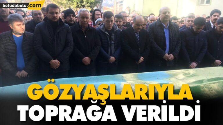 GÖZYAŞLARIYLA TOPRAĞA VERİLDİ