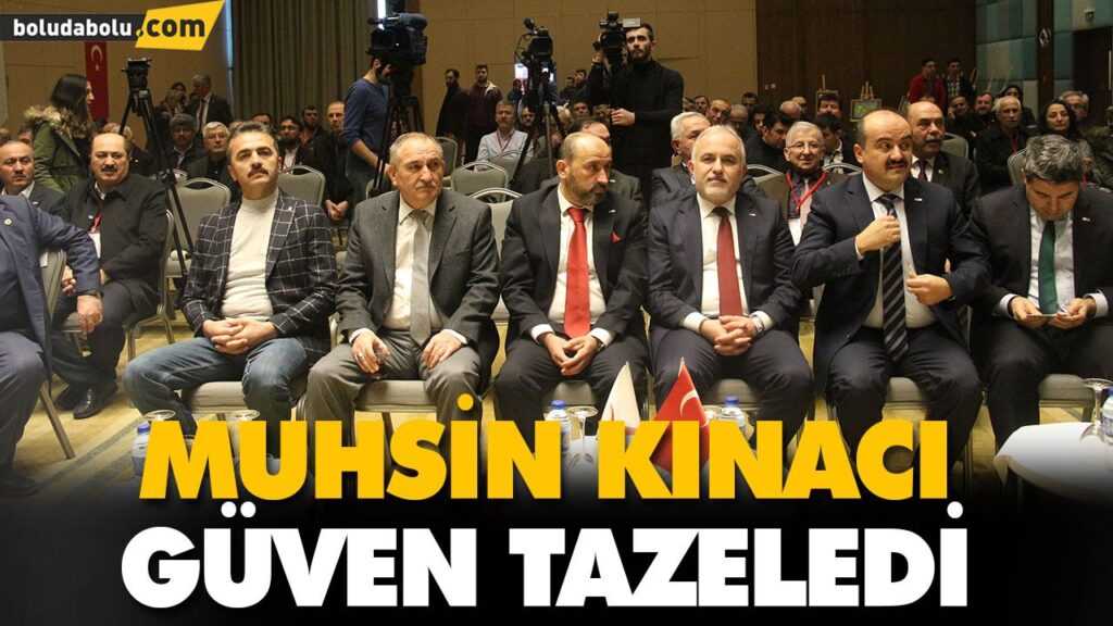 MUHSİN KINACI GÜVEN TAZELEDİ MUHSİN KINACI GÜVEN TAZELEDİ