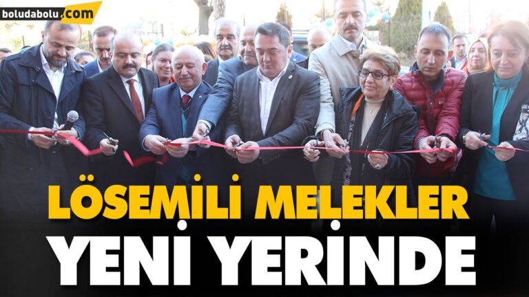 LÖSEMİLİ MELEKLER DERNEĞİ YENİ YERİNDE