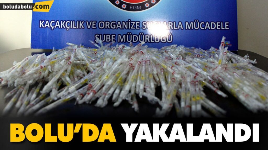 BOLU’DA YAKALANDI BOLU’DA YAKALANDI