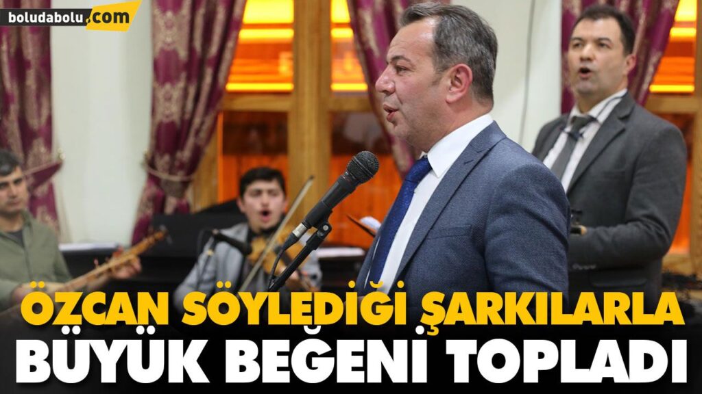 ÖZCAN SÖYLEDİĞİ ŞARKILARLA BÜYÜK BEĞENİ TOPLADI ÖZCAN SÖYLEDİĞİ ŞARKILARLA BÜYÜK BEĞENİ TOPLADI