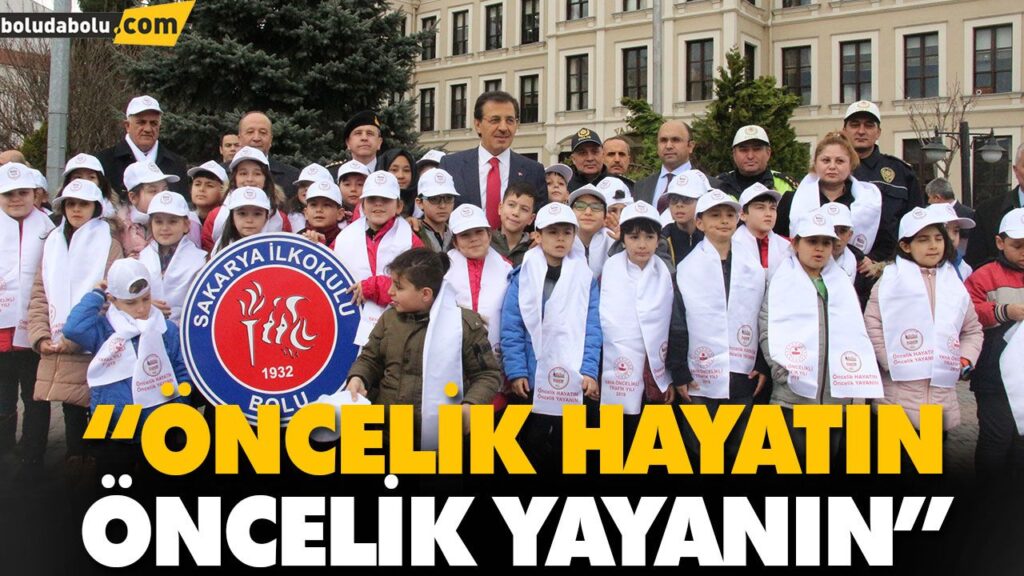TRAFİKTE ‘YAYA ÖNCELİĞİ’ BİLİNCİ OLUŞTURULDU