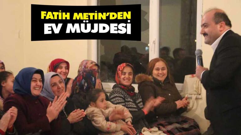 “ASGARİ ÜCRETLİ, EMEKLİ, DUL VE YETİMLER EV SAHİBİ OLACAK”