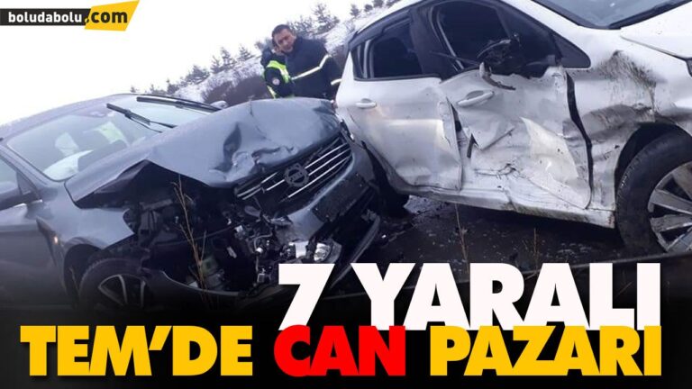 TEM’DE CAN PAZARI 7 YARALI