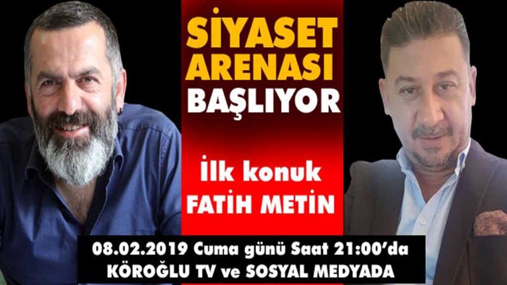SİYASET ARENASI BU AKŞAM BAŞLIYOR