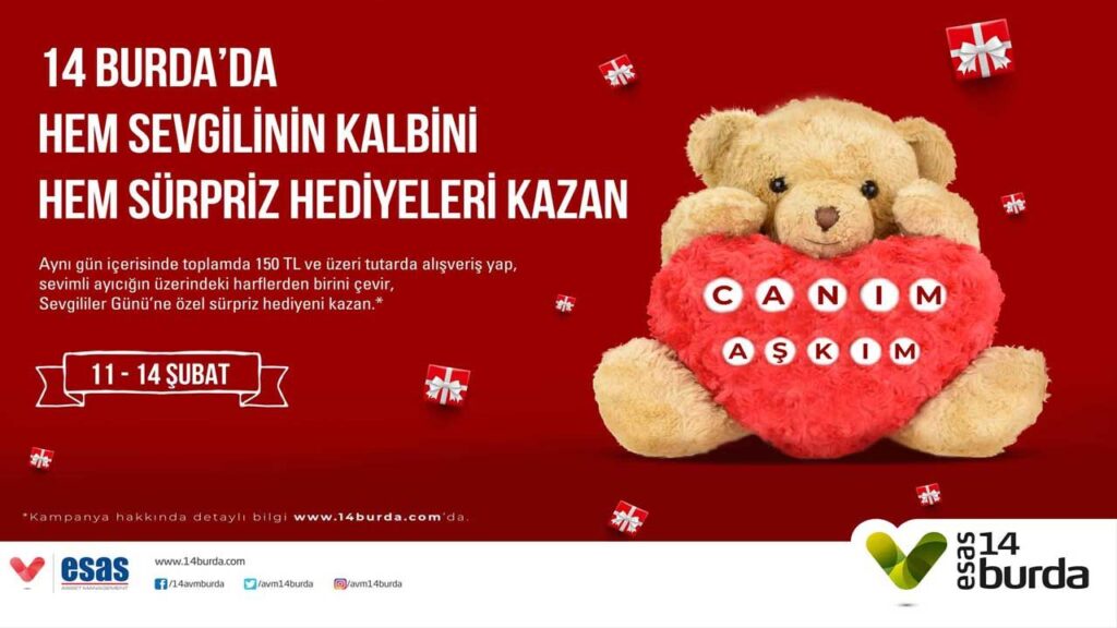 14 BURDA’DA HEM SEVGİLİNİN KALBİNİ HEM SÜRPRİZ HEDİYELERİ KAZAN 14 BURDA’DA HEM SEVGİLİNİN KALBİNİ HEM SÜRPRİZ HEDİYELERİ KAZAN