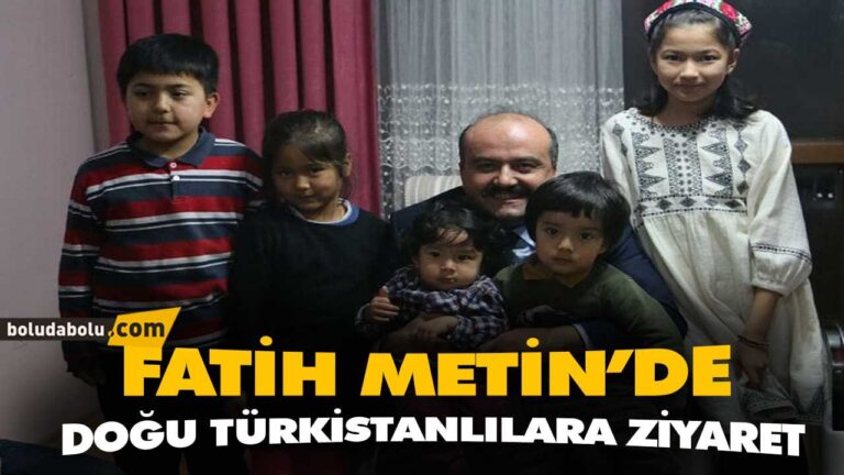 FATİH METİN’DEN DOĞU TÜRKİSTANLILARA ZİYARET
