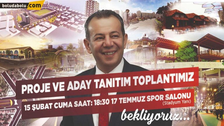 ÖZCAN, 15 ŞUBAT’TA PROJELERİNİ AÇIKLIYOR